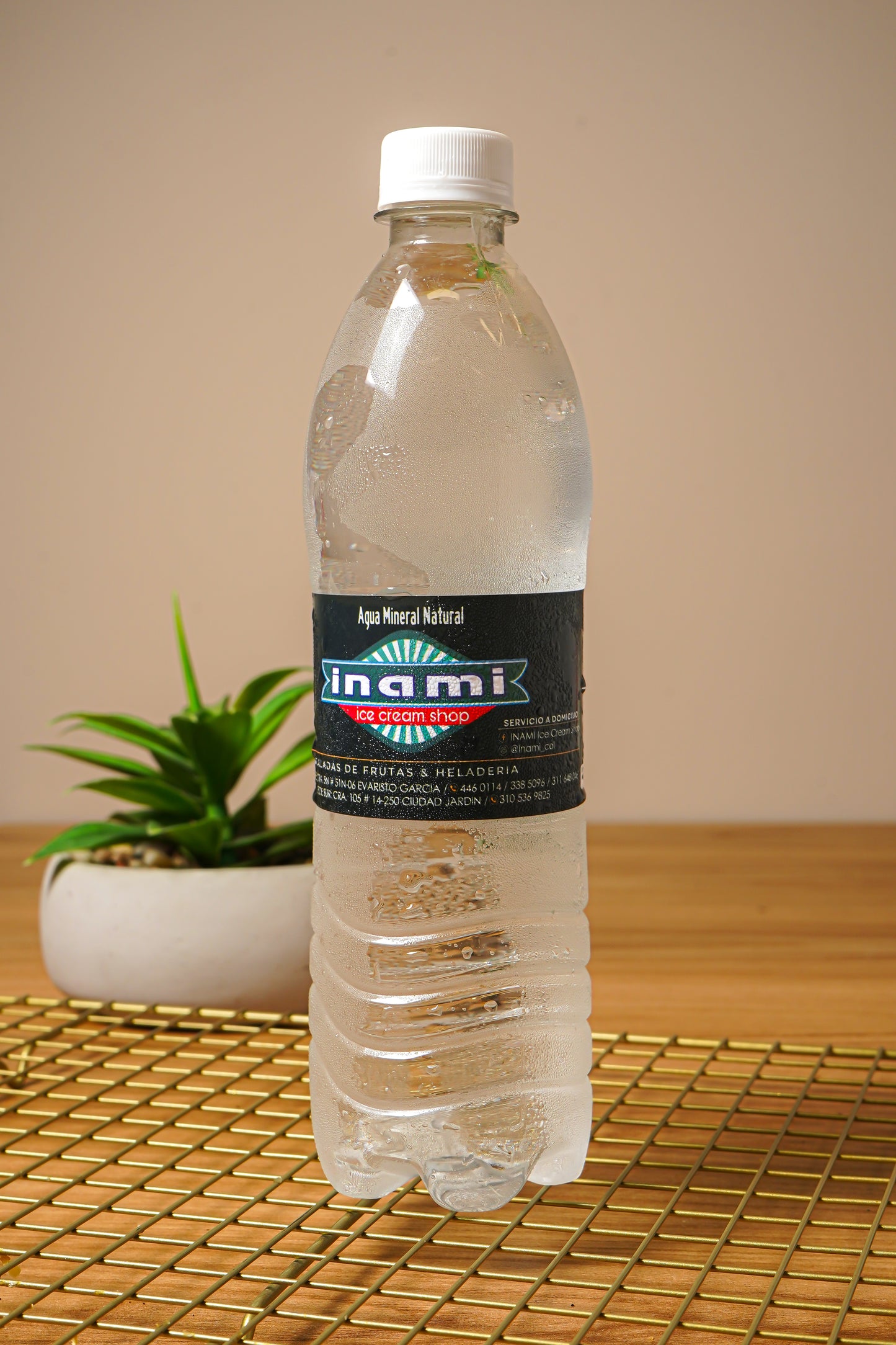 BOTELLA DE AGUA INAMI (SIN GAS) 600ML