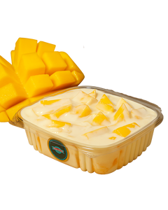 Mango con crema